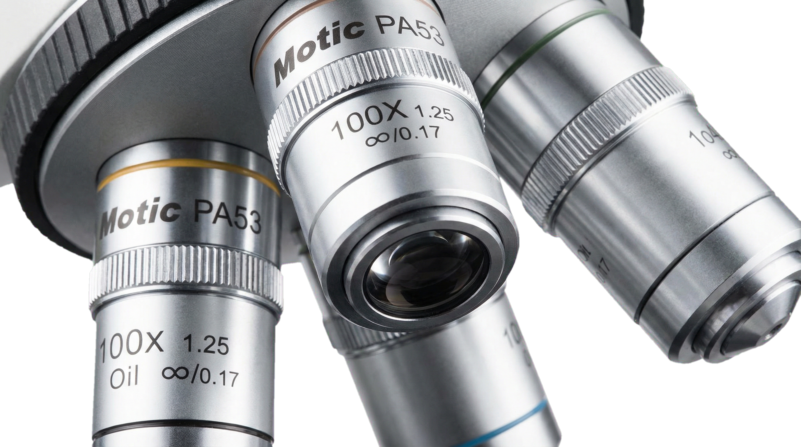 Motic PA53 Microscope Objective Lenses